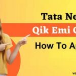 Tata Qik EMI Card- TATA NEU App