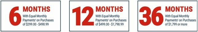 Harbor Freight Credit Card finance offer
