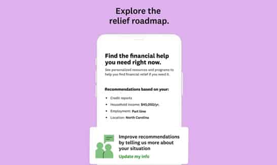 Relief roadmap
