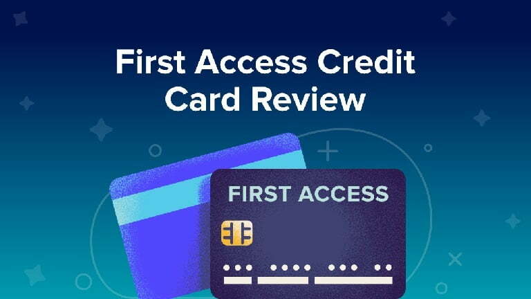 First Access Visa Credit Card